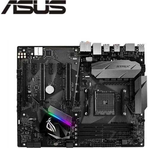 For ASUS ROG STRIX B350-F GAMING Motherboard Socket AM4 DDR4 For AMD B350M B350 Original Desktop Mainboard Used Mainboard