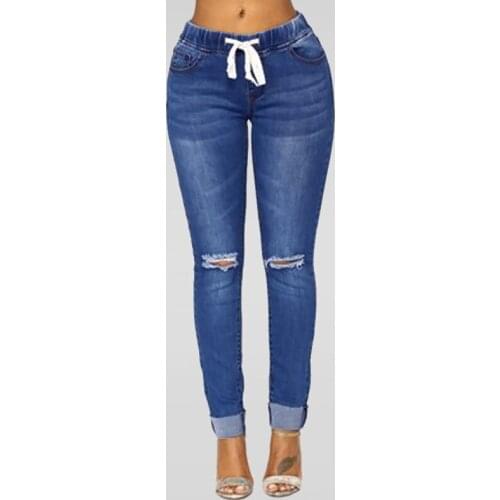 2020 Winter Jeans Women Waist Boyfriend Fashion Mom Plus Jeans Slim Blue Streetwear Trending Black Trousers Stretch Sexy Jeans