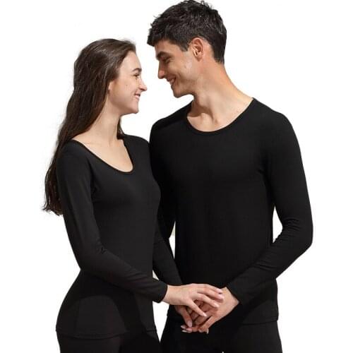 Thermal Underwear Sets Solid Type Tops And Bottoms Sets Mens Cotton Undershirt Pant Shirts Underwear Womens Intimates