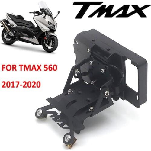 Motorcycle Windscreen Phone Navigation Bracket USB Wireless Charging Mounting Holder For YAMAHA TMAX 560 T-MAX 560 2017-2020
