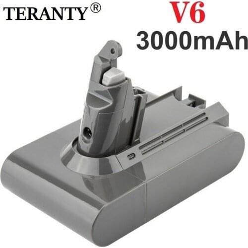 21.6V Li-ion Battery for Dyson V6 DC58 Animal DC59 Multi floor DC61 DC62 DC74 SV07 SV03 SV09 Vacuum Cleaner Battery 3000mAH