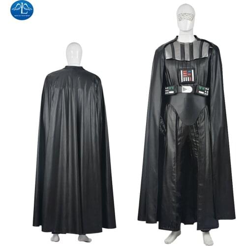 MANLUYUNXIAO Darth Cosplay Star Anakin Skywalker Outfit Halloween Vader Costumes For Men Jedi Masquerade Jumpsuit Custom Made