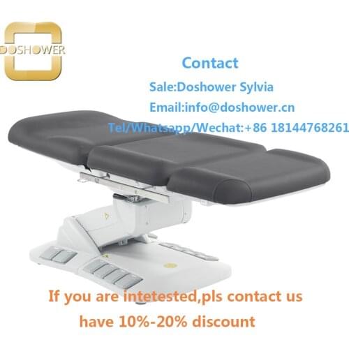 Stainless steel massage bed with eyelash bed massage for beauty massage bed