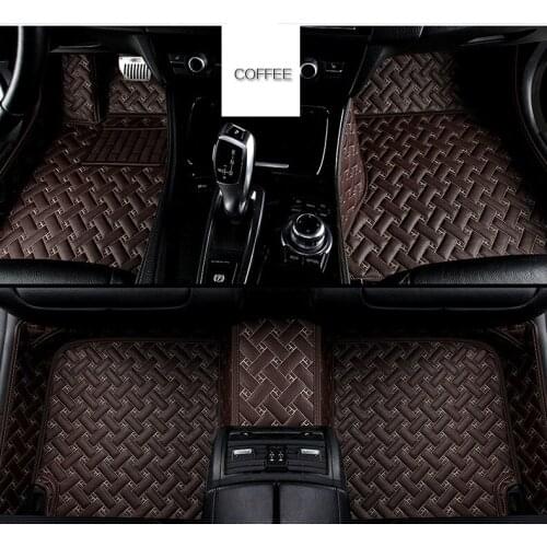 Full Covered No Odor Waterproof Carpets Durable Special Car Floor Mats for Chrysler 300C Grand Voyager