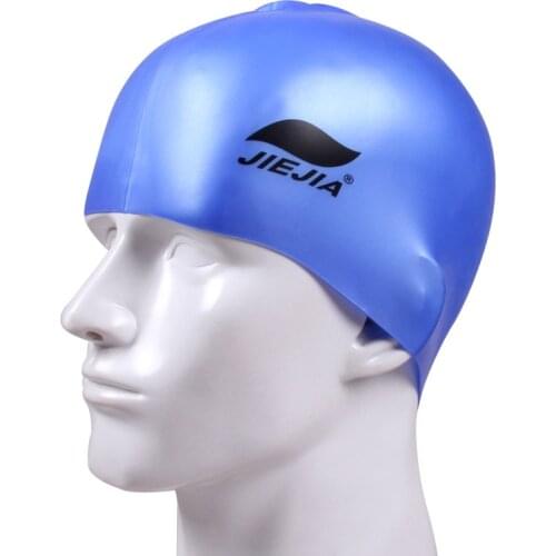 Silicone Adults Swimming Caps Men Women Long Hair Waterproof Swim Pool Cap Ear Protect Large Natacion Diving Hat Wholesale