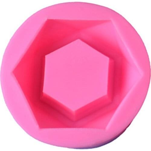 Silicone Concrete Succulent Plant Flower Pot Candle Holder DIY Mold Home Decor CLH@8