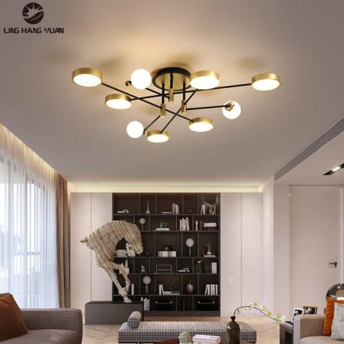 Modern Led Chandelier Lustre Home Ceiling mount Chandelier Lighting for Living room Bedroom Dining room Kitchen Lighting Fixture