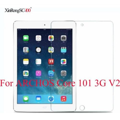 9H Tempered Glass film Guard LCD Protector for ARCHOS Core 101 3G V2 10.1 Tablet