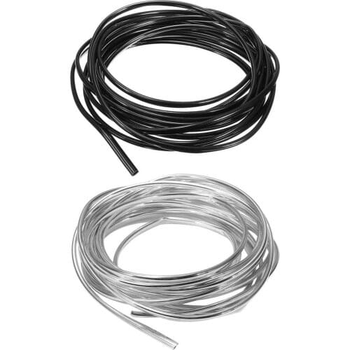 2 Sets 6Meter Car Door Edge Moulding Trim Scratch Guard Protector Cover Mold