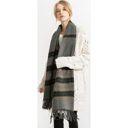 190*62cm Cashmere imitation Shawl Scarf Autumn Winter Scarves Men Foulard Square Hijab Ladies wrap muffler pareo female hijab