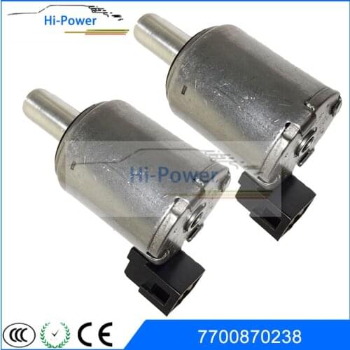 2PCS AL4/DPO 2574.10 2574.16 Pressure regulator and lock up solenoid For Renault Citroen Peugeot 7700870238 36x26x59mm DPO AL4