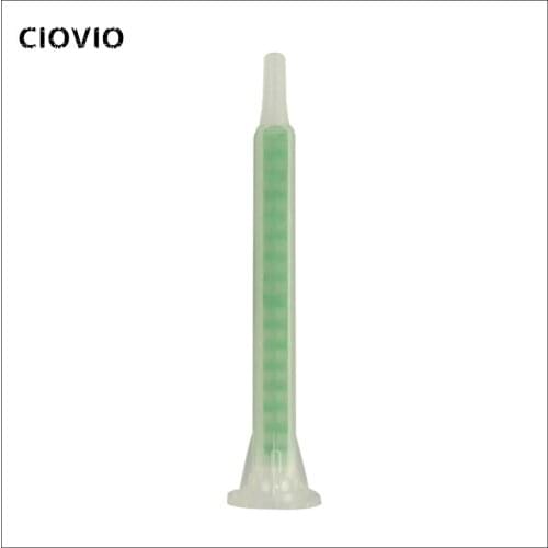 50pcs 83mm Plastic Resin Static Mixer F6-16 Mixing Nozzles Set For 50ml and 37ml Duo Pack Epoxies