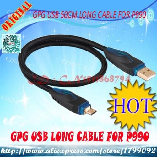 Free shipping GPG USB LONG CABLE FOR P990