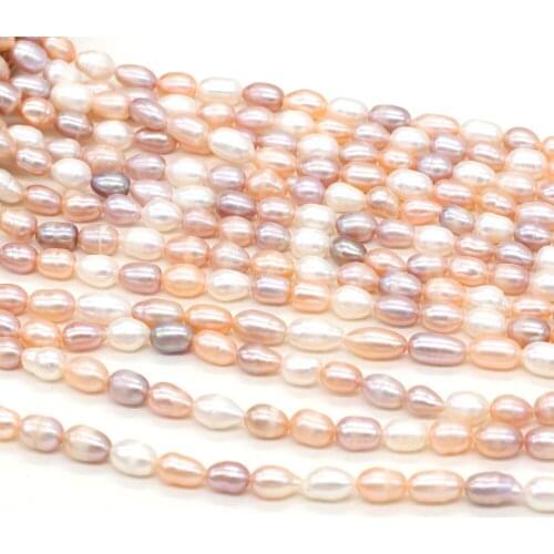 Natural Pearl Beads Irregular Original Colorful Freshwater Pearl Beading Charms Accessories for Jewelry Making Necklace Bracelet