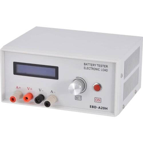 EBD-A20H Electronic Load Battery Capacity Tester Power Supply Test Model Power Battery Discharge Testing Meter Instrument 200W