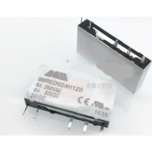 HOT NEW 24V relay 88RED024H1Z0 DC24V 88RED024H1Z0 24VDC DC24V 24V 6A 5PIN