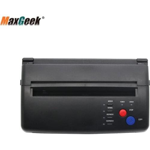 Maxgeek for Tattoo Transfer Machine Printer Drawing Thermal Stencil Maker Copier for Tattoo Transfer Paper Supply permanent make