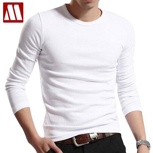 Men T Solid Shirts Fashion 2021 New Fashion Fitness Long Sleeve Tshirts HommeTops&Tees Camisetas Hombre Hip Hop R1058