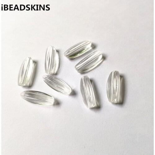 New arrival! 25x10mm 390pcs/lot Clear Acrylic Long tube shape beads for Necklace,Earrings parts,hand Made Jewelry DIY