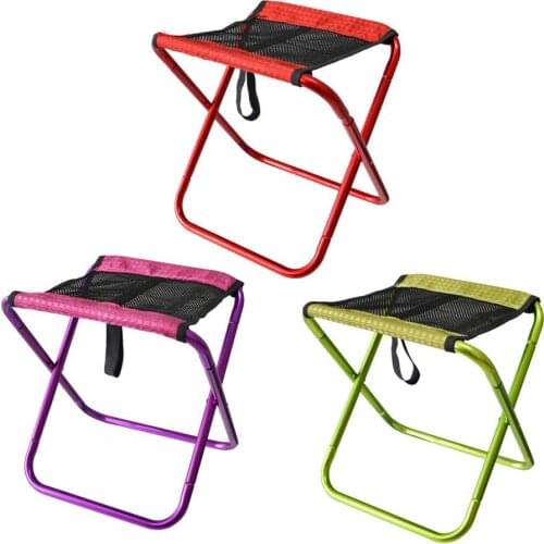Universal Folding Stool Multi-purpose Easy to Use Flexible Comfortable Portable Thickened Cloth Stool for Camping