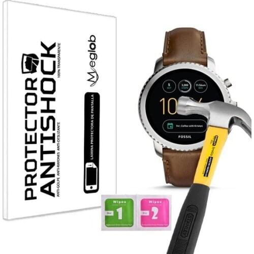 Screen protector Anti-Shock Anti-scratch Anti-Shatter compatible with Fossil Q Explorist Gen 3