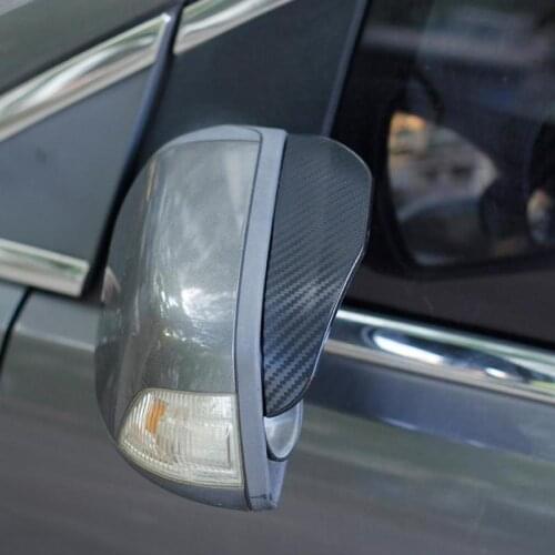 Carbon Fiber Rear View Mirror Rain Eyebrow for Volvo XC60 V60 V40 V70 XC90 S90 V90 S80 S60 C30 C70 S40 V50