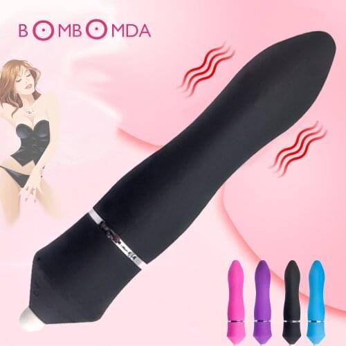 Female Dildo Vibrator 2 Frequencies Women G Spot Stimulator Anal Plug Bullet Vibrator Toy For Women Vagina Masturbators Sex Shop