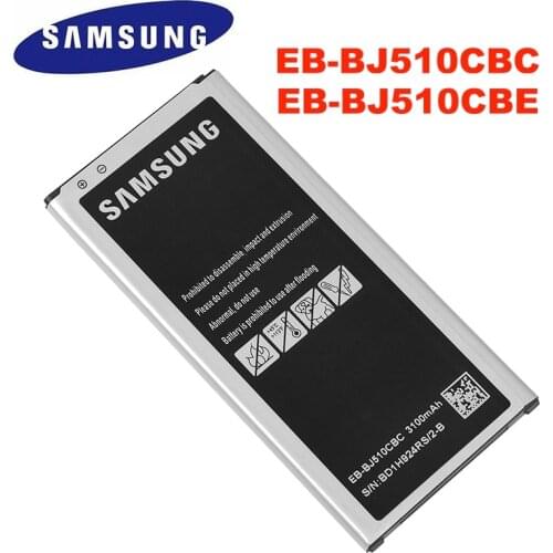 EB-BJ510CBC 3100mAh Battery For Galaxy J5 2016 Edition J510 J510FN J510F J510G EB-BJ510CBE Replacement Phone Battery