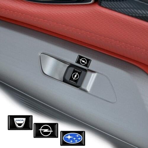 Car 3D Styling Epoxy Resin Emblem Badge Sticker Decals For Audi BMW Toyota Honda Nissan Ford VOLVO Ford Decoration Accessories