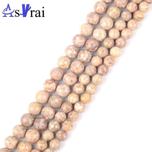 6 8 10mm Natural Yellow Maifanitum Stone Beads For Jewelry Making Round Loose Spacer Beads DIY Bracelet Necklace Accessories 15"