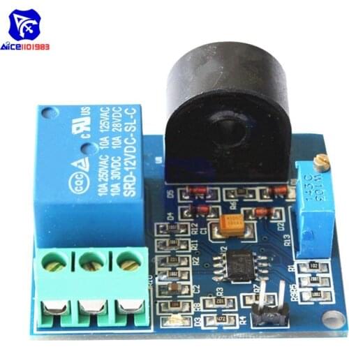 DC 5V/12V/24V 5A Current Detection Sensor Over-Current Protection Sensor Relay Protecting Detection Sensor Module