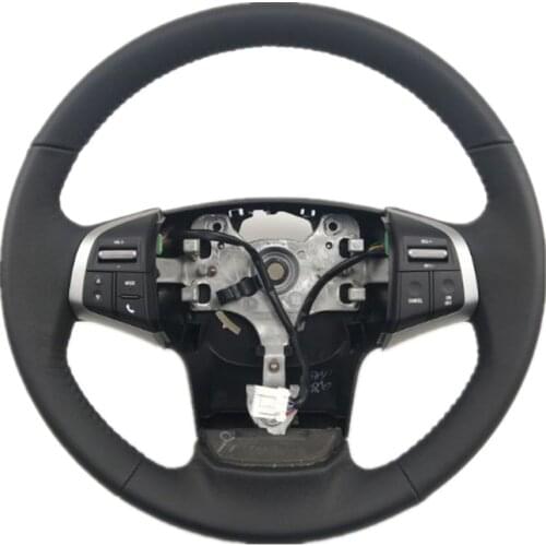 For Isuzu DMAX MUX Leather Steering Wheel Assembly With Audio Cruise Control Switch