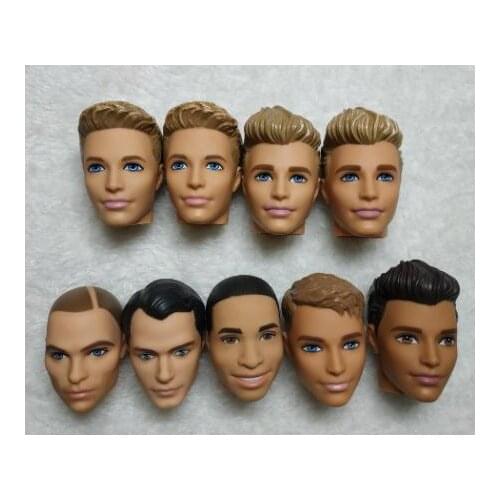 Rare Limited Collection Ken Prince Doll Head Potter Boy Make up Practice Doll Bald Head Princess DIY Toys Favorite Collections