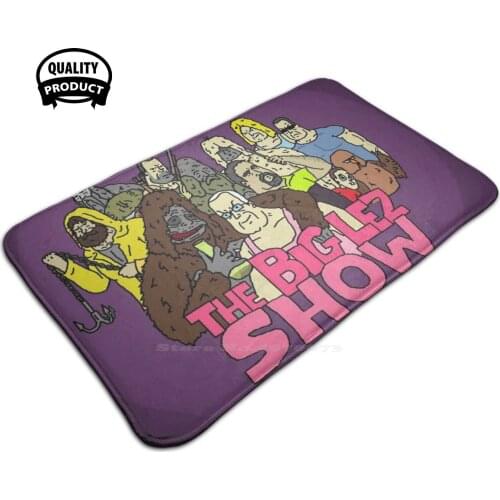 The Big Lez Show Logo Soft House Family Anti-Slip Mat Rug Carpet