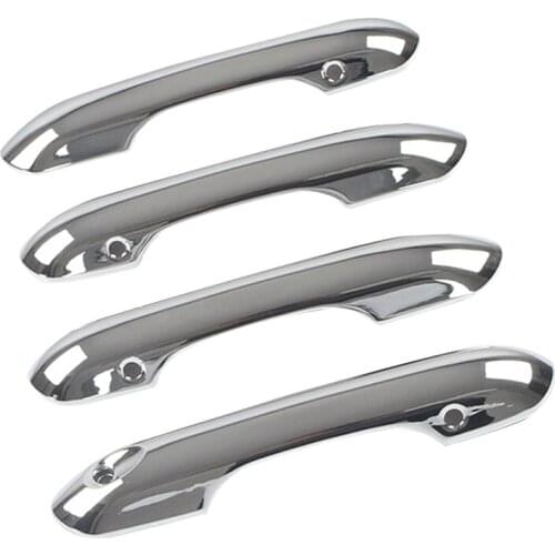 For Ford Explorer 2020 Car Door Handle Door Protector Handle Bowl Cover Trim ABS Chrome Car Styling Accessories 4Pcs