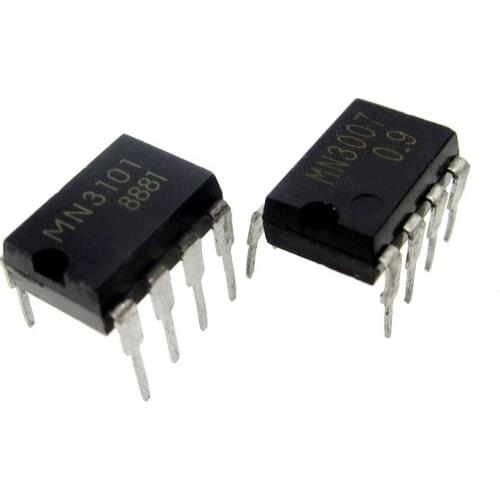 New 10pcs=5pair MN3007 + MN3101 DIP8 Microcomputers/Controllers CHIP