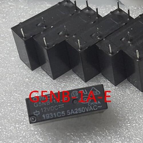 New G5NB-1A-E-12VDC G5NB-1A-E 12V 5A