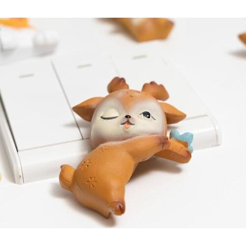 Simple Wall Socket Switch Protective Cover 3D Stereo Resin Switch Decoration Wall Sticker Living Room Bedroom Household Modern