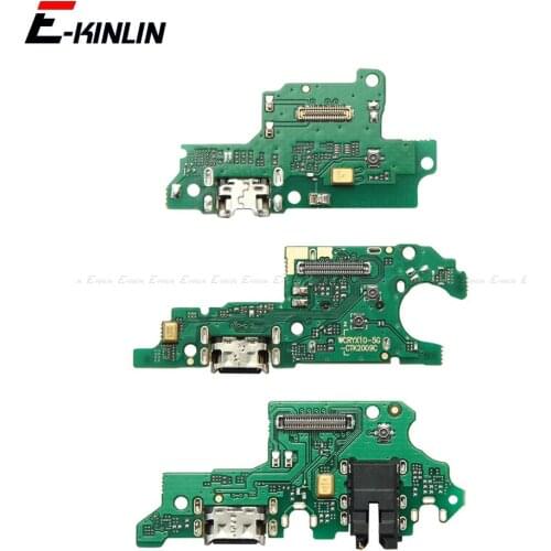 Power Charging Connector Plug Port Dock Board With Mic Microphone Flex Cable For HuaWei Honor X10 8S 9C 9X Pro Premium