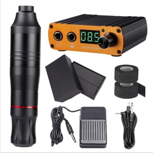 Rotary Tattoo Machine Tattoo Pen Tattoo-machine Pen Mast Tattoo Supplies Tattoo Kit Makeup Kit Tattoo Gun Permanent Makeup