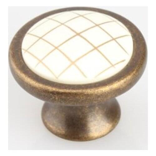 Rustico vintage furniture knob bronze dresser cabinet knob pull antique brass dresser cupboard door handle