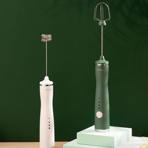 Coffee Milk Frother Household Hand-held Mixing USB Electric Egg Beater Hot Chocolate Latte Drink Mixer Blender