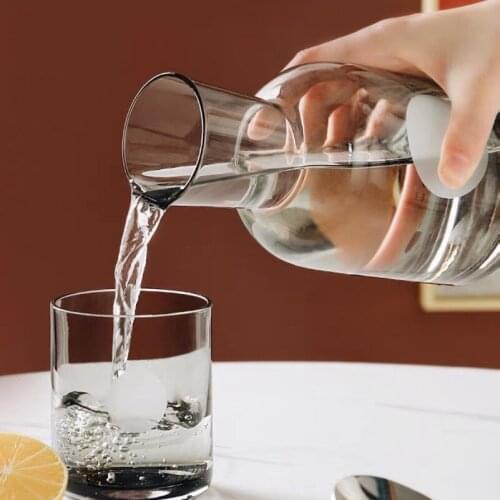 Заварник В Кружку Cold Kettle Set High-Value Nordic Glass Drinking Cup Home Creative Heat-Resistant Kettles