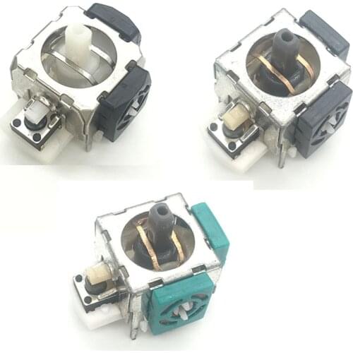 10PCS For Sony Playstation 2 Replacement 3D Analog Module Joystick Axis for Microsoft Xbox 360 Controller