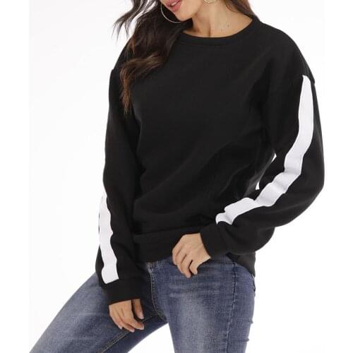 4 Colors Hot Fashion Women Long Sleeve Casual Trainning Pullover Tops Female Solid Color Hoodie Casual Jumper Sweaters