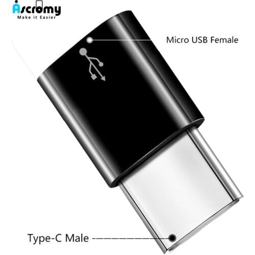 Micro USB to Type C Adapter for Xiaomi Mi 8 9T Mi9 Redmi Note 7 Pro Huawei P20 Lite P30 Oneplus 7T 6 6T Samsung S8 S9 Note 9 10