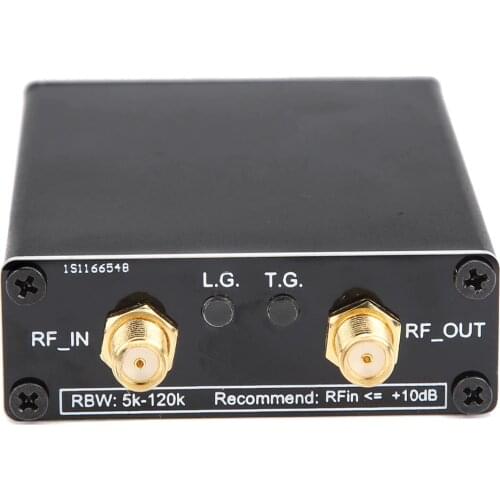 35m-4400mHz RF Spectrum Analyzer Aluminum Alloy Portable Durable RF Frequency Area Analysis Tool Sweep Signal Source Power Meter