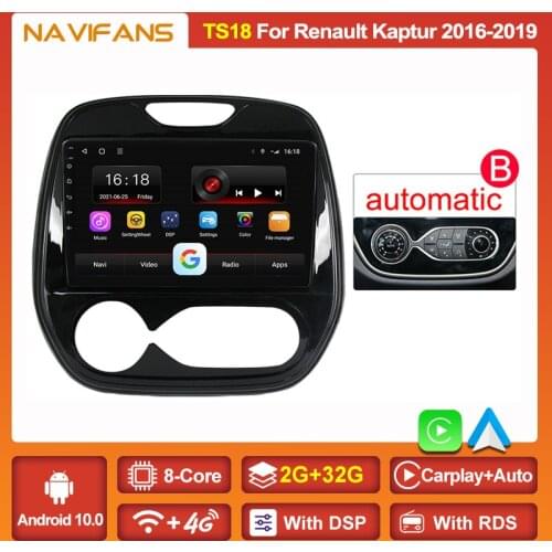 9"2din 6G+128G Android 10 Car Radio Multimedia DVD Player GPS WIFI BT For Renault Kaptur Captur 2016-2019 IPS Video Carplay Auto