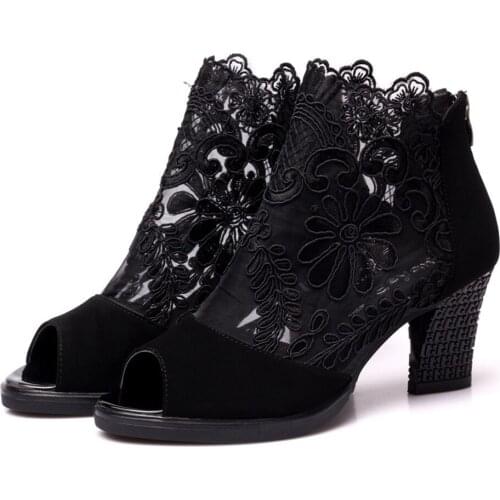 CUZULLAA Women's Shoes With A Strap