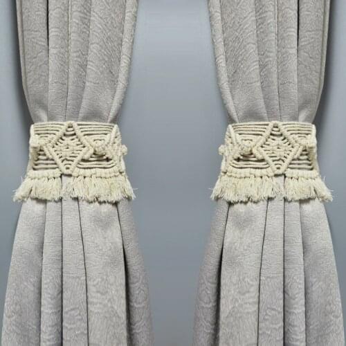 Living Room Decoration Accessories Curtain Tieback Cotton Rope Curtain Buckle Curtain Decoration Accessories for Home curtains